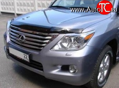 3 689 р. Дефлектор капота NovLine Lexus LX570 J200 дорестайлинг (2007-2012)  с доставкой в г. Воронеж