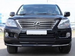 15 349 р. Накладка на передний бампер LX MODE Lexus LX570 J200 дорестайлинг (2007-2012) (Неокрашенная)  с доставкой в г. Воронеж. Увеличить фотографию 3
