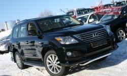 14 309 р. Защита переднего бампера Sport Package Souz-96 (d60)  Lexus LX570  J200 (2007-2012) дорестайлинг  с доставкой в г. Воронеж. Увеличить фотографию 1