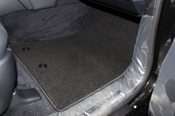 719 р. Коврики в салон Klever Premium (текстиль, 4 шт.)  Lexus LX570  J200 (2015-2022) 2-ой рестайлинг (Черные)  с доставкой в г. Воронеж. Увеличить фотографию 3