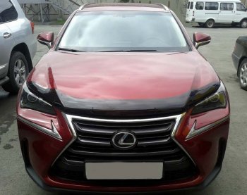 3 689 р. Дефлектор капота SIM  Lexus NX200  Z10 - NX300h  Z10  с доставкой в г. Воронеж. Увеличить фотографию 1