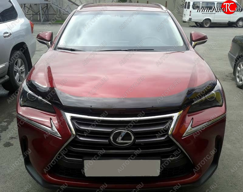 3 689 р. Дефлектор капота SIM  Lexus NX200  Z10 - NX300h  Z10  с доставкой в г. Воронеж