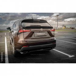 5 199 р. Лип спойлер TopKontur Design Lexus NX200 Z10 дорестайлинг (2014-2017) (Неокрашенный)  с доставкой в г. Воронеж. Увеличить фотографию 2