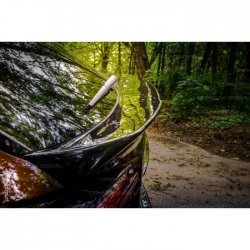 5 199 р. Лип спойлер TopKontur Design Lexus NX200 Z10 дорестайлинг (2014-2017) (Неокрашенный)  с доставкой в г. Воронеж. Увеличить фотографию 4
