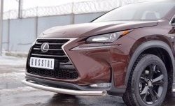 15 999 р. Защита переднего бампера (Ø63 мм, нержавейка) SLITKOFF Lexus NX200 Z10 дорестайлинг (2014-2017)  с доставкой в г. Воронеж. Увеличить фотографию 4