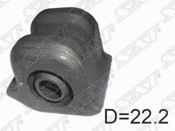 Правая резиновая втулка переднего стабилизатора SAT (D=22.2, 2AZFE) Toyota Avensis T270 универсал 1-ый рестайлинг (2011-2015)