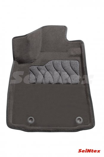 7 649 р. Текстильные 3D коврики в салон SEINTEX серые Lexus RX350 AL10 дорестайлинг (2008-2012)  с доставкой в г. Воронеж. Увеличить фотографию 2