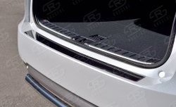 2 299 р. Накладка защитная на верхнюю часть заднего бампера Russtal Lexus RX 200T AL20 дорестайлинг (2015-2017)  с доставкой в г. Воронеж. Увеличить фотографию 2