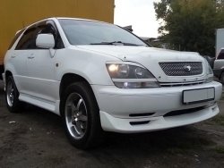 7 299 р. Накладка на передний бампер HARRIER RX Lexus RX300 XU10 дорестайлинг (1995-2001) (Неокрашенная)  с доставкой в г. Воронеж. Увеличить фотографию 2