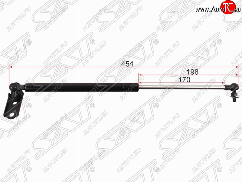 999 р. Левый упор капота SAT (газовый)  Lexus RX300  XU10 (1995-2001), Toyota Harrier  XU10 (1997-2000)  с доставкой в г. Воронеж