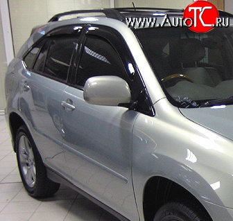 4 499 р. Дефлекторы окон (ветровики) Novline 4 шт Lexus RX450H AL10 дорестайлинг (2009-2012)  с доставкой в г. Воронеж