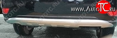 17 199 р. Накладка на задний бампер СТ v4 Lexus RX350 AL10 дорестайлинг (2008-2012) (Неокрашенная)  с доставкой в г. Воронеж