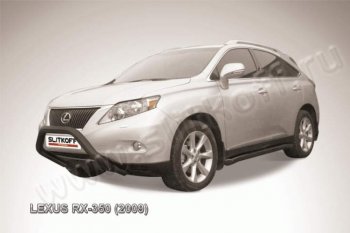 Кенгурятник d76 низкий мини Lexus RX350  AL10 (2008-2012) дорестайлинг