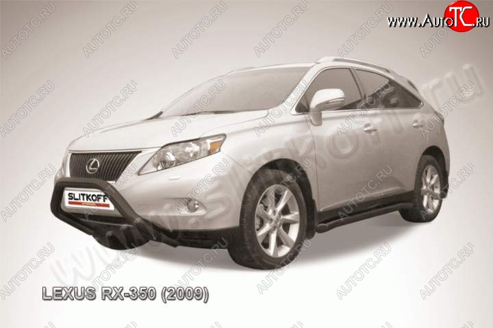 25 999 р. Кенгурятник d76 низкий мини  Lexus RX350  AL10 (2008-2012) дорестайлинг (Цвет: серебристый)  с доставкой в г. Воронеж