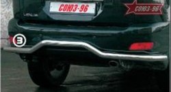 Защита заднего бампера Souz-96 (d60) Lexus RX400H  XU30 (2005-2009) рестайлинг