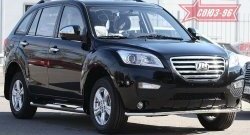 8 909 р. Защита переднего бампера одинарная Souz-96 (d42). Lifan X60 дорестайлинг (2011-2015)  с доставкой в г. Воронеж. Увеличить фотографию 2