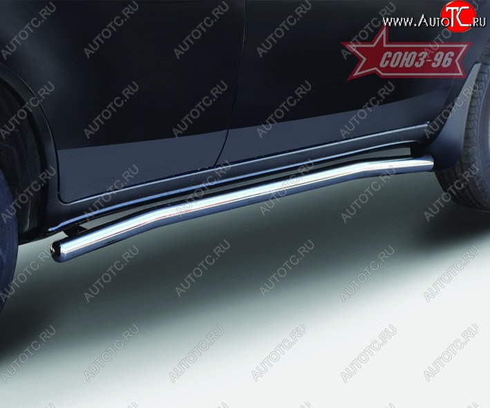 11 474 р. Защита порогов Souz-96 (d60) Lifan X60 дорестайлинг (2011-2015)  с доставкой в г. Воронеж