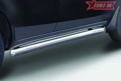 14 354 р. Защита порогов из овальной трубы Souz-96 (d75х42) Lifan X60 дорестайлинг (2011-2015)  с доставкой в г. Воронеж. Увеличить фотографию 2