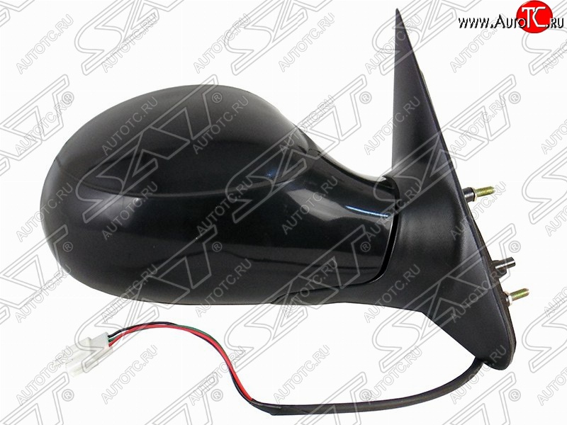 1 329 р. Правое боковое зеркало заднего вида SAT (3 контакта) Lifan Smily 330 хэтчбэк рестайлинг (2014-2017) (Неокрашенное)  с доставкой в г. Воронеж
