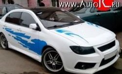 4 999 р. Передний бампер Sport Lifan Solano  дорестайлинг (2010-2015) (Неокрашенный)  с доставкой в г. Воронеж. Увеличить фотографию 6