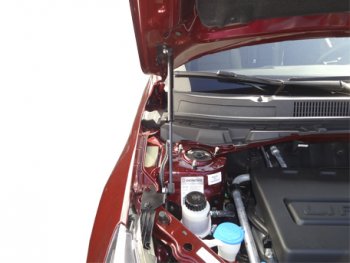 2 049 р. Упоры капота Russtal Lifan X70 (2018-2025)  с доставкой в г. Воронеж. Увеличить фотографию 2