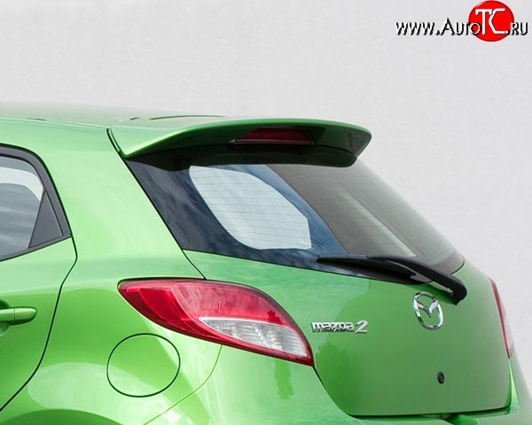 2 599 р. Спойлер M-VRS Mazda Demio 3 DE дорестайлинг (2007-2011) (Неокрашенный)  с доставкой в г. Воронеж
