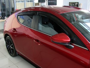 Дефлектора окон SIM 4 Door Mazda 3/Axela  BP (2019-2025) хэтчбэк