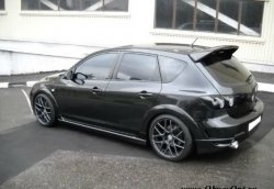 6 649 р. Накладки на колёсные арки ASC MAGNUM Mazda 3/Axela BK дорестайлинг, хэтчбэк (2003-2006) (Неокрашенные)  с доставкой в г. Воронеж. Увеличить фотографию 3
