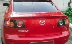 4 599 р. Козырёк на заднее стекло CT v2 Mazda 3/Axela BK дорестайлинг седан (2003-2006) (Неокрашенный)  с доставкой в г. Воронеж. Увеличить фотографию 3