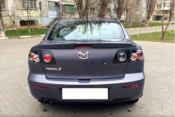 3 449 р. Лип спойлер SEDAN SPORT  Mazda 3/Axela  BK (2003-2009) дорестайлинг седан, рестайлинг седан (Неокрашенный)  с доставкой в г. Воронеж. Увеличить фотографию 1