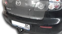 7 019 р. Фаркоп NovLine  Mazda 3/Axela  BK (2003-2009) дорестайлинг седан, дорестайлинг, хэтчбэк, рестайлинг седан, рестайлинг, хэтчбэк  с доставкой в г. Воронеж. Увеличить фотографию 1