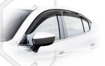 Дефлектора окон CA-Plastiс Mazda 3/Axela  BM (2013-2019) дорестайлинг седан, рестайлинг седан