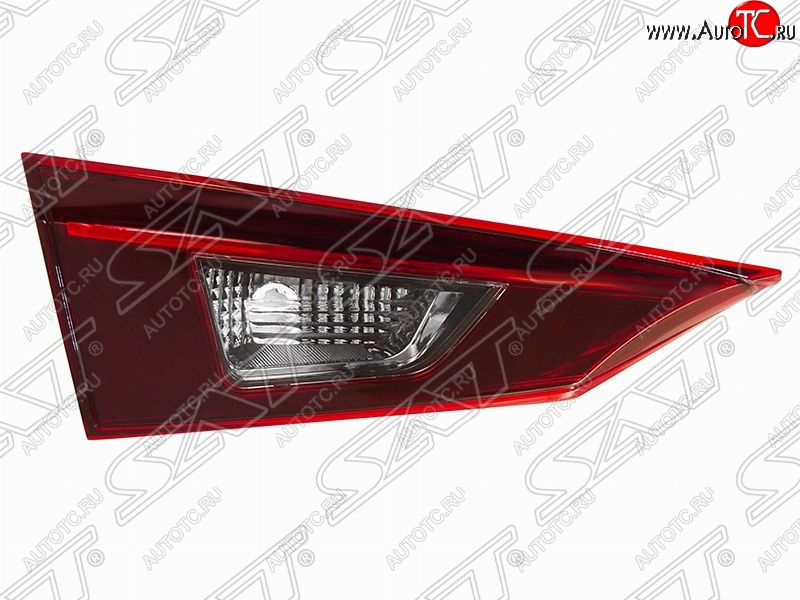 2 199 р. Левый фонарь в крышку багажника SAT Mazda 3/Axela BM дорестайлинг седан (2013-2016)  с доставкой в г. Воронеж