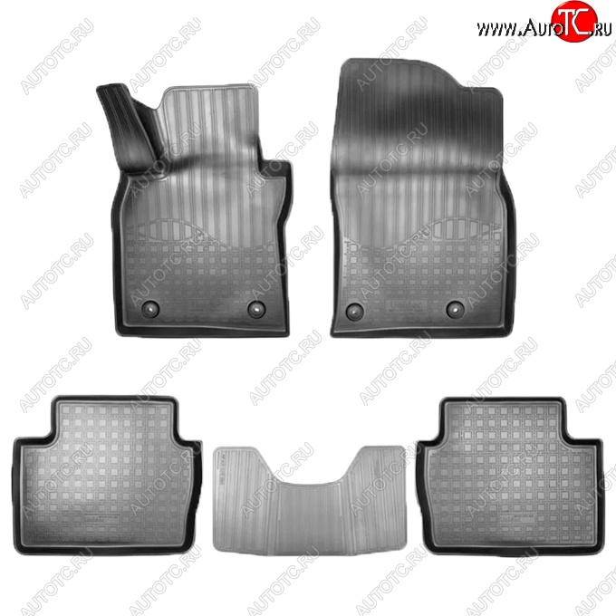 2 399 р. Коврики салонные Noplast (3D)  Mazda 3/Axela  BP (2019-2025) седан, хэтчбэк (Черные)  с доставкой в г. Воронеж