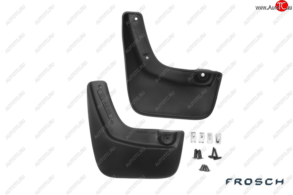 1 249 р. Задние брызговики Frosch (optimum, в пакете)  Mazda 3/Axela  BL (2009-2011) дорестайлинг седан  с доставкой в г. Воронеж