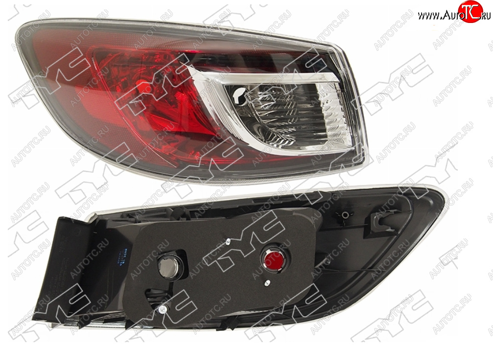 4 749 р. Левый фонарь задний TYC Mazda 3/Axela BL дорестайлинг седан (2009-2011)  с доставкой в г. Воронеж