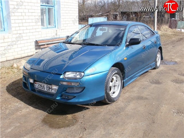 5 999 р. Передний бампер Weber Sport Mazda 323 BA дорестайлинг седан (1994-1996)  с доставкой в г. Воронеж