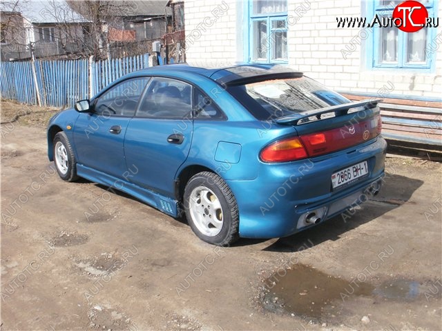 2 699 р. Пороги накладки NTC  Mazda 323  BA (1994-1996) дорестайлинг седан  с доставкой в г. Воронеж