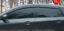 Комплект дефлекторов окон (ветровиков) 4 шт. Russtal Mazda 3/Axela BL дорестайлинг, хэтчбэк 5 дв. (2009-2011)
