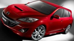 4 899 р. Пороги накладки KNIGHT SPORTS Mazda 3/Axela BL дорестайлинг, хэтчбэк 5 дв. (2009-2011) (Неокрашенные)  с доставкой в г. Воронеж. Увеличить фотографию 2