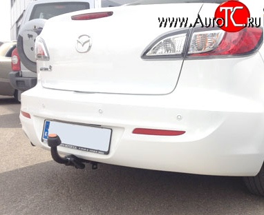 4 949 р. Фаркоп NovLine  Mazda 3/Axela  BL (2009-2013) дорестайлинг седан, рестайлинг седан  с доставкой в г. Воронеж