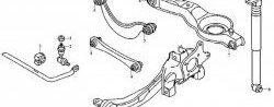 429 р. Полиуретановая втулка стабилизатора задней подвески Точка Опоры  Mazda 5 (2005-2010)  с доставкой в г. Воронеж. Увеличить фотографию 2