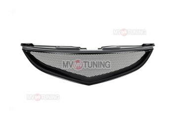 4 399 р. Решётка радиатора Sport Var №1  Mazda 6  GH (2007-2012) дорестайлинг лифтбэк, дорестайлинг седан, дорестайлинг универсал, рестайлинг лифтбэк, рестайлинг седан, рестайлинг универсал (С сеткой, Неокрашенная)  с доставкой в г. Воронеж. Увеличить фотографию 2