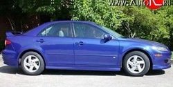 7 349 р. Пороги накладки Razzi Mazda 6 GG лифтбэк рестайлинг (2005-2008) (Неокрашенные)  с доставкой в г. Воронеж. Увеличить фотографию 3