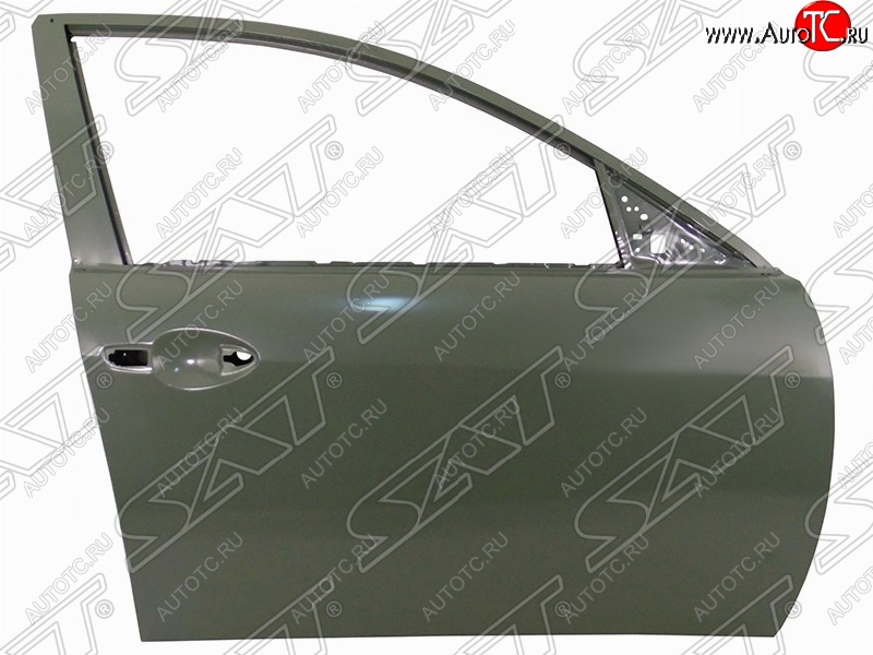 6 349 р. Правая дверь передняя SAT. Mazda 6 GH дорестайлинг универсал (2007-2010) (Неокрашенная)  с доставкой в г. Воронеж