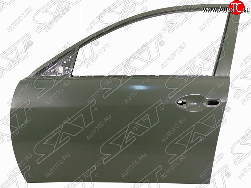 6 349 р. Левая дверь передняя SAT. Mazda 6 GH дорестайлинг универсал (2007-2010) (Неокрашенная)  с доставкой в г. Воронеж