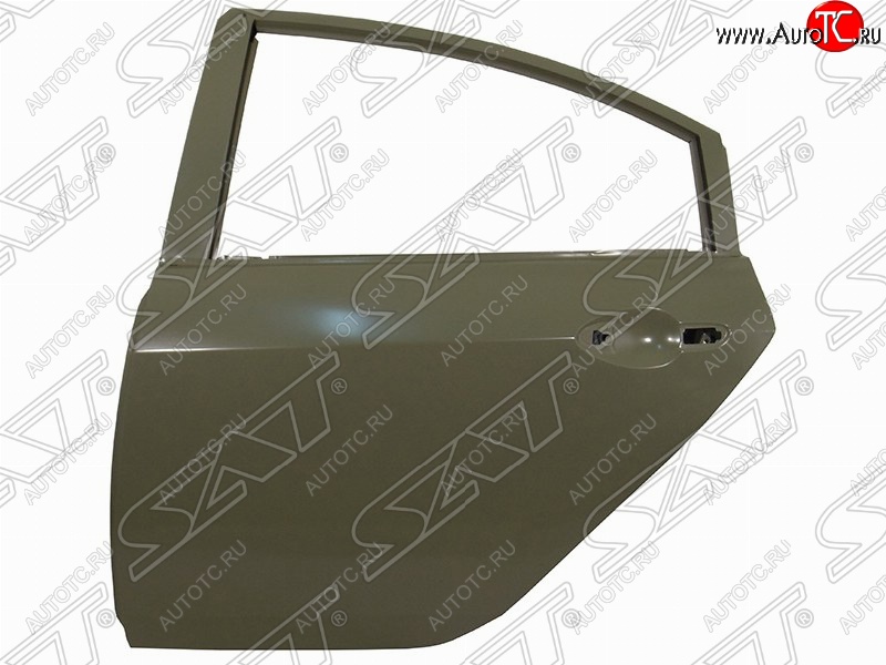 6 399 р. Левая дверь задняя SAT Mazda 6 GH дорестайлинг седан (2007-2010) (Неокрашенная)  с доставкой в г. Воронеж