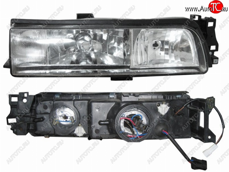 11 599 р. Правая фара (хрусталь) SAT Mazda 626 GD седан (1987-1992)  с доставкой в г. Воронеж