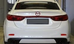 Диффузор заднего бампера Sport v3 Mazda 6 GJ 1-ый рестайлинг седан (2015-2018)