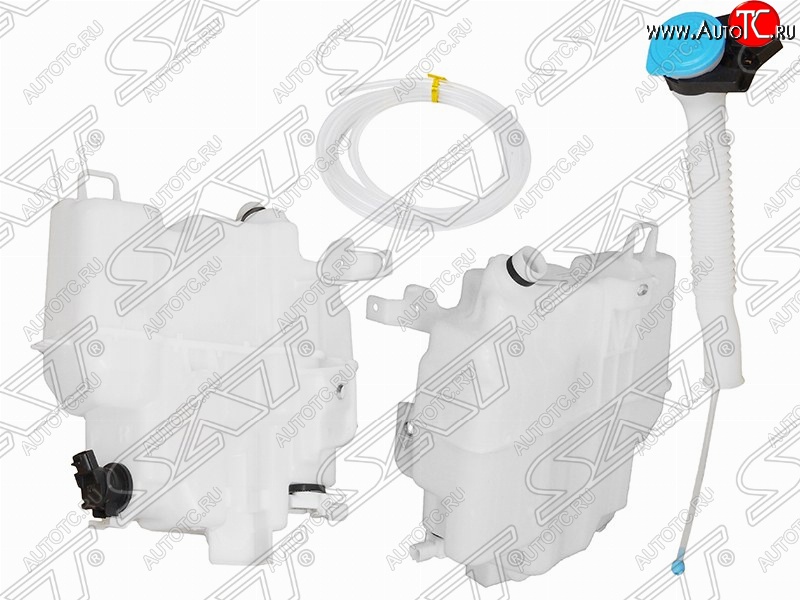 4 299 р. Бачок омывателей SAT (с горловиной, 1 мотором и датчиком уровня, большой)  Mazda 6  GJ (2012-2018) дорестайлинг седан, 1-ый рестайлинг седан  с доставкой в г. Воронеж